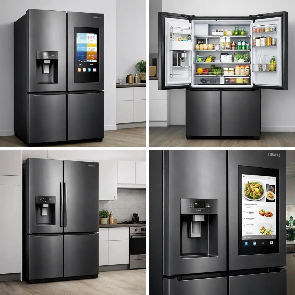 خرید و قیمت یخچال ساید بای ساید سامسونگ با گارانتی سام سرویس مدل RF65DB975E22AE