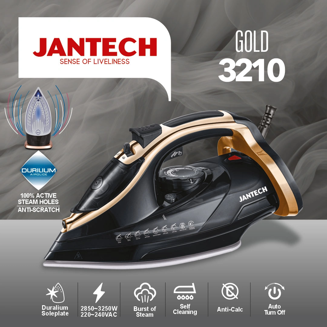 خرید و قیمت اتو بخار پروگلاید جانتک مدل GOLD 3210