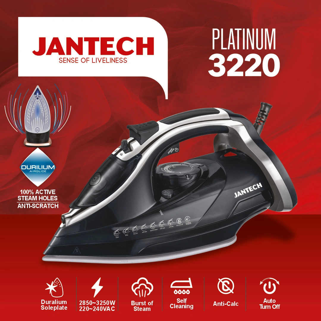 خرید و قیمت اتو بخار پروگلاید ژانومه مدل PLATINUM 3220