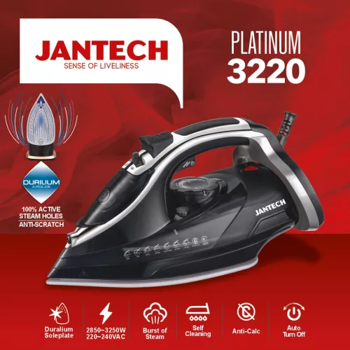 خرید و قیمت اتو بخار پروگلاید ژانومه مدل PLATINUM 3220
