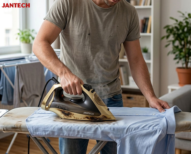 تمیزکردن ایمن کف اتو بخار