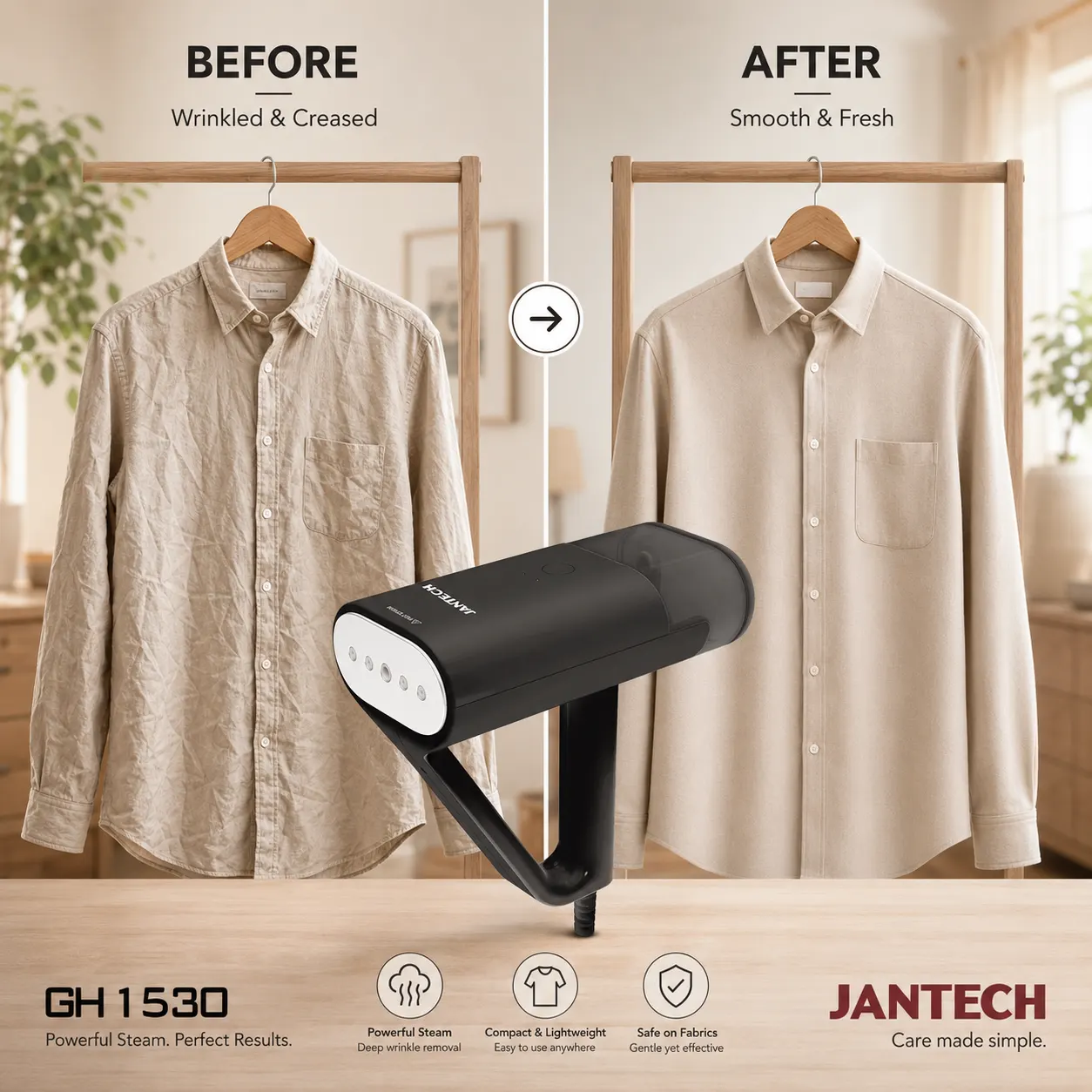 خرید و قیمت بخارگر دستی ژانومه مدل  GH1530