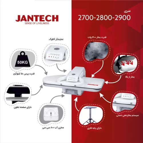 خرید و قیمت اتو پرس ژانومه مدل 2900N