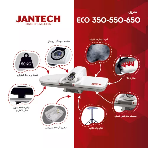 خرید و قیمت اتو پرس ژانومه مدل ECO650