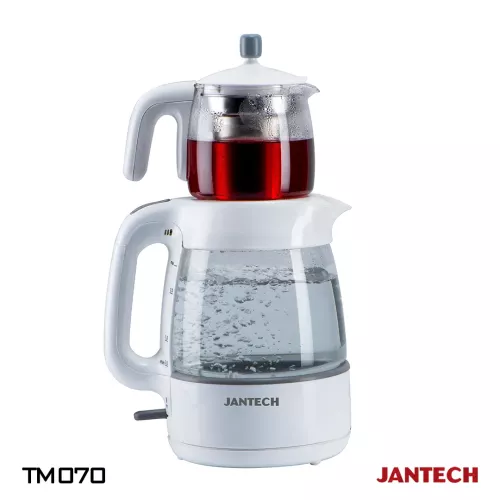 خرید و قیمت چای ساز جانتک مدل TM070-1200W سفید