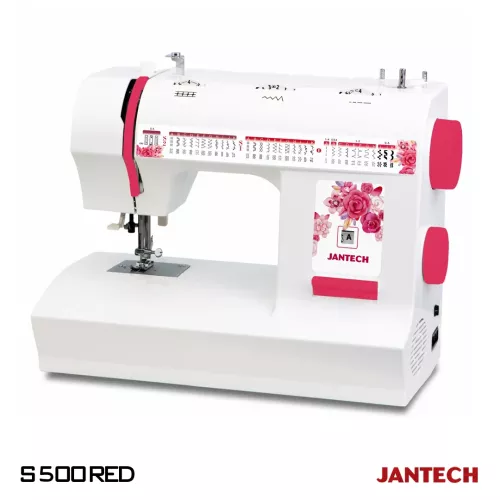 خرید و قیمت چرخ خیاطی جانتک مدل S500RED