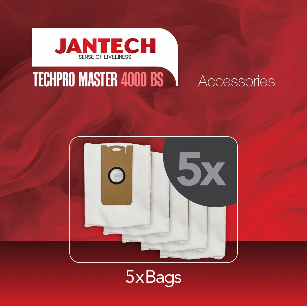 خرید و قیمت جاروبرقی جانتک مدل TECHPRO MASTER 4000 BS رنگ مشکی نقره ای