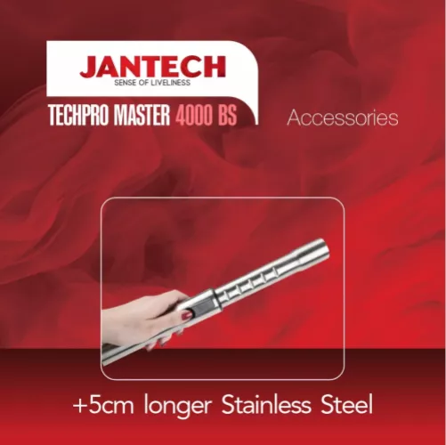 خرید و قیمت جاروبرقی جانتک مدل TECHPRO MASTER 4000 BS رنگ مشکی نقره ای