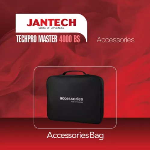 خرید و قیمت جاروبرقی جانتک مدل TECHPRO MASTER 4000 BS رنگ مشکی نقره ای
