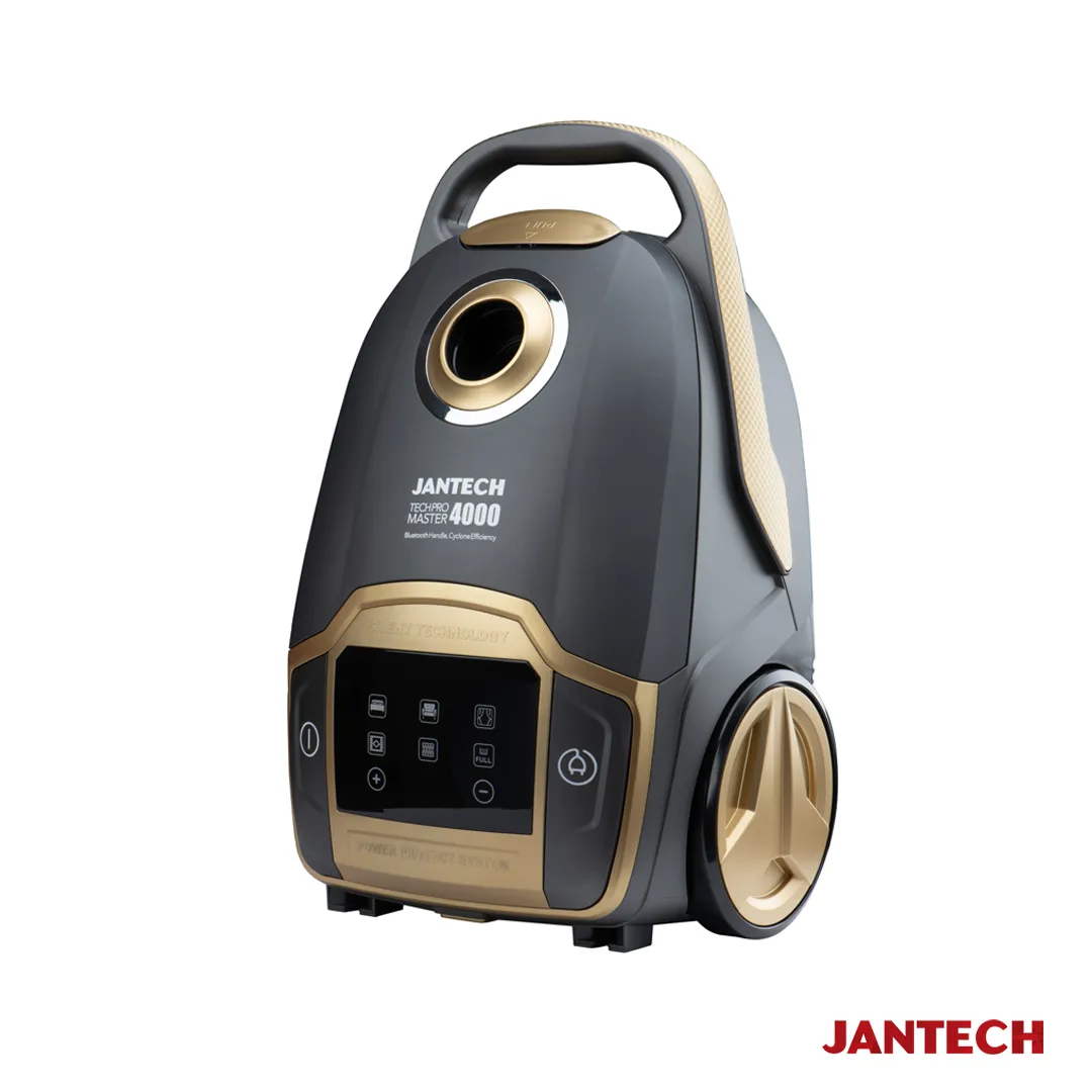 خرید و قیمت جاروبرقی جانتک مدل TECHPRO MASTER 4000 GG رنگ طوسی طلایی