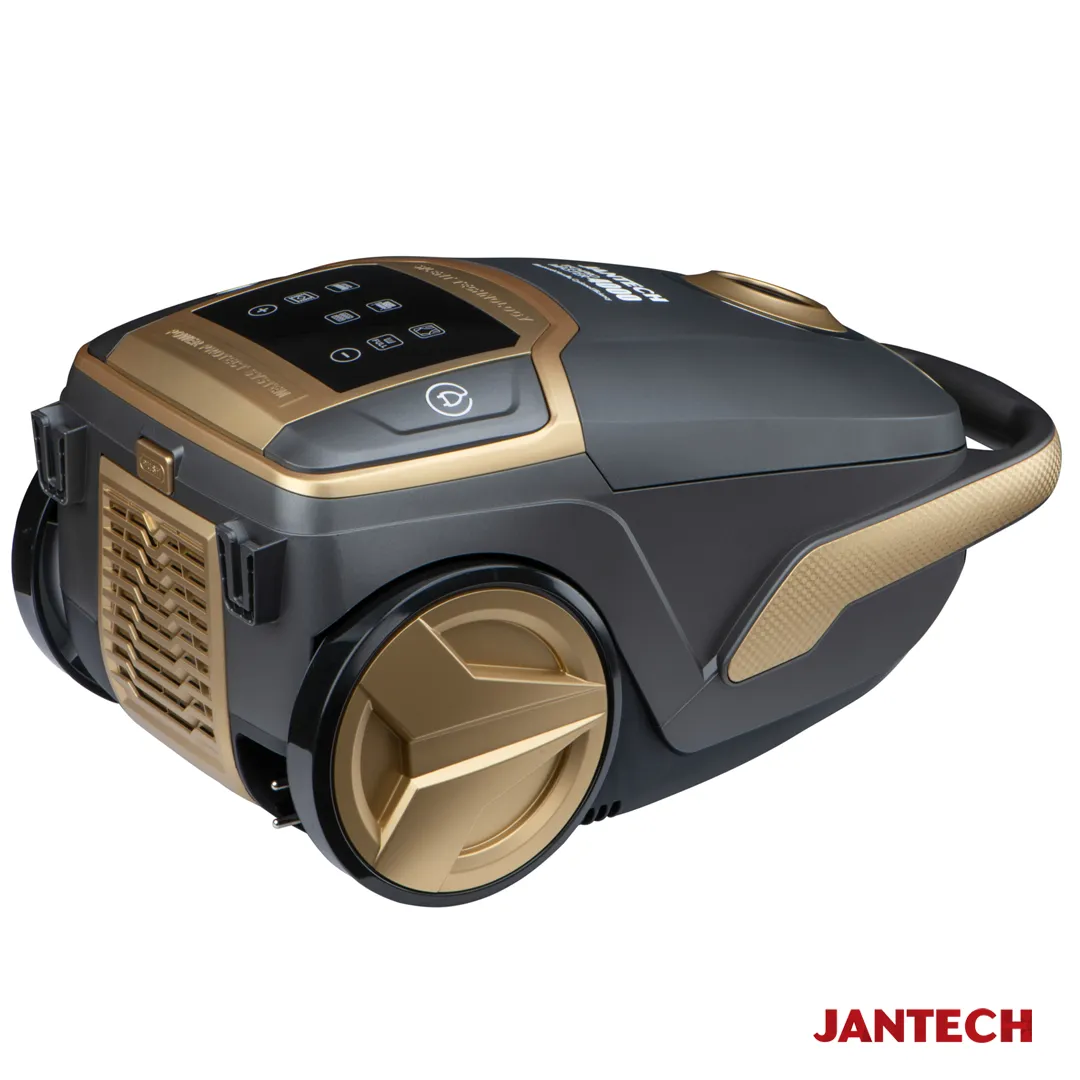 خرید و قیمت جاروبرقی جانتک مدل TECHPRO MASTER 4000 GG رنگ طوسی طلایی