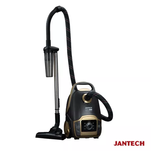 خرید و قیمت جاروبرقی جانتک مدل CLEAN MASTER 3000 GG رنگ طوسی طلایی