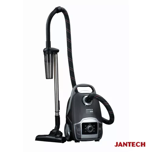 خرید و قیمت جاروبرقی جانتک مدل CLEAN MASTER 3000 GS رنگ طوسی نقره ای