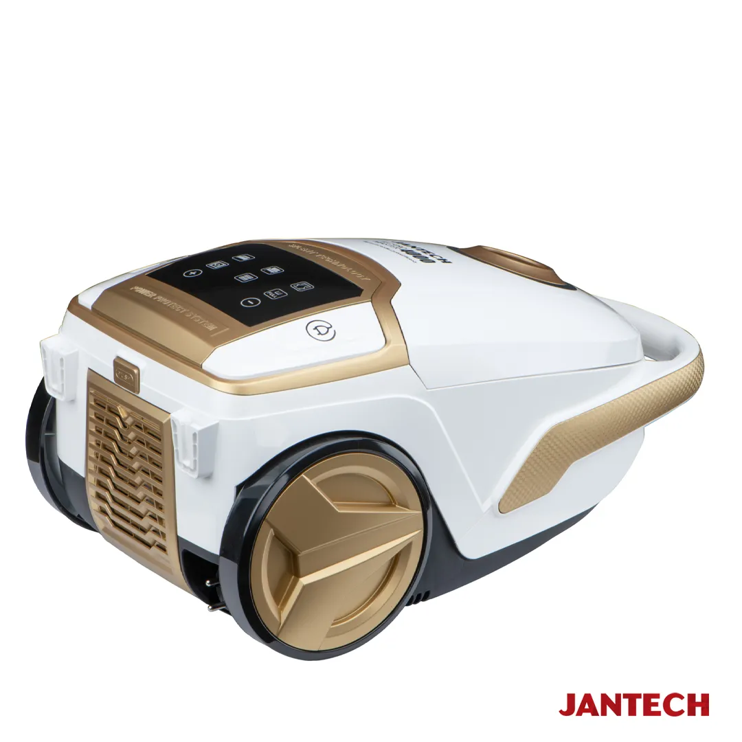 خرید و قیمت جاروبرقی جانتک مدل TECHPRO MASTER 4000 WG رنگ سفید طلایی