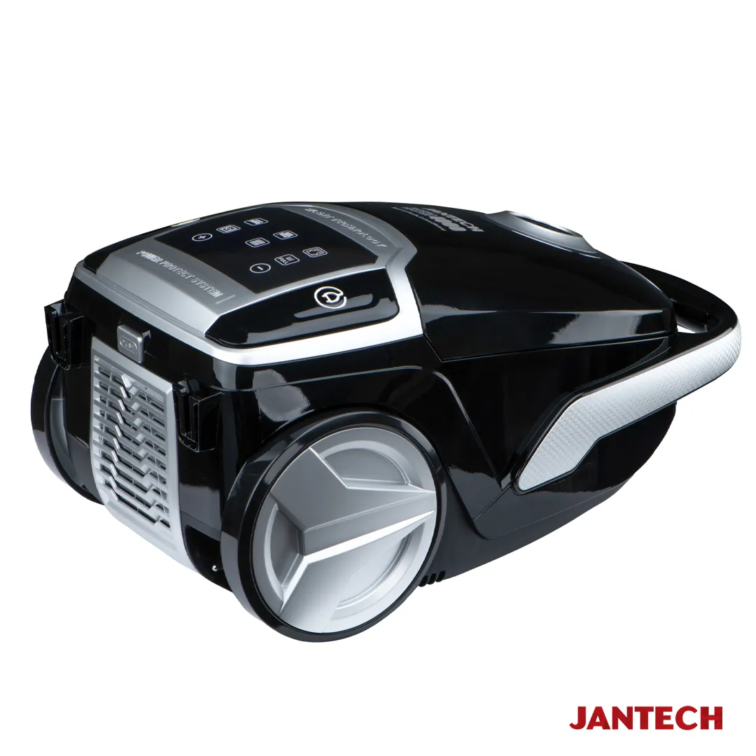 خرید و قیمت جاروبرقی جانتک مدل TECHPRO MASTER 4000 BS رنگ مشکی نقره ای