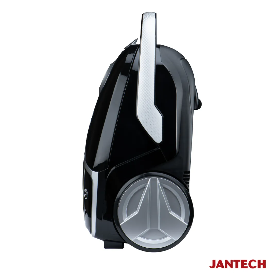خرید و قیمت جاروبرقی جانتک مدل TECHPRO MASTER 4000 BS رنگ مشکی نقره ای