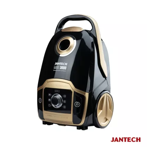 خرید و قیمت جاروبرقی جانتک مدل CLEAN MASTER 3000 BG رنگ مشکی طلایی