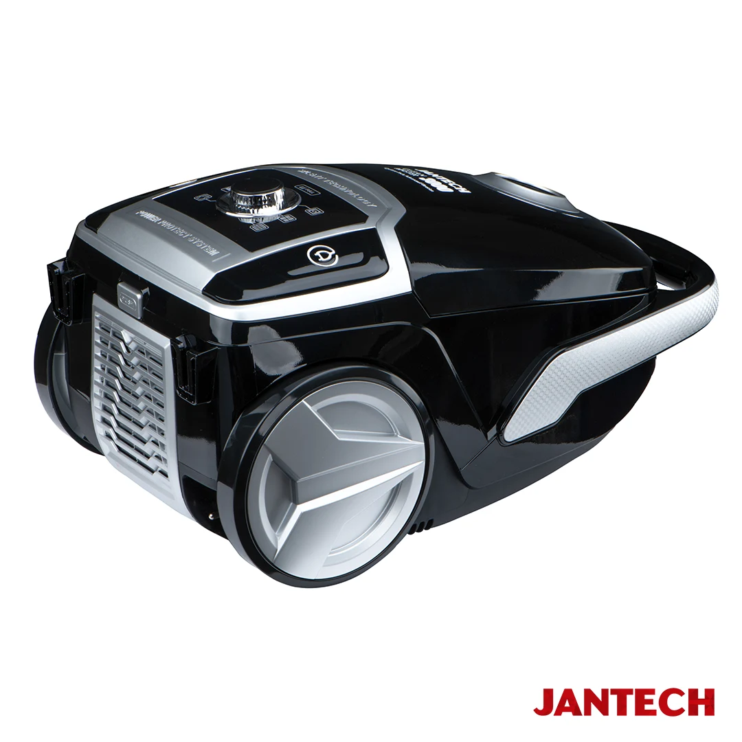 خرید و قیمت جاروبرقی جانتک مدل CYCLONE TECH 1000 BS رنگ مشکی نقره ای