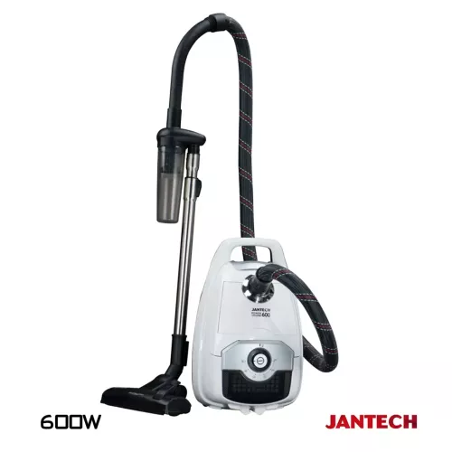 خرید و قیمت جاروبرقی جانتک مدل POWER CYCLONE 600 W رنگ سفید