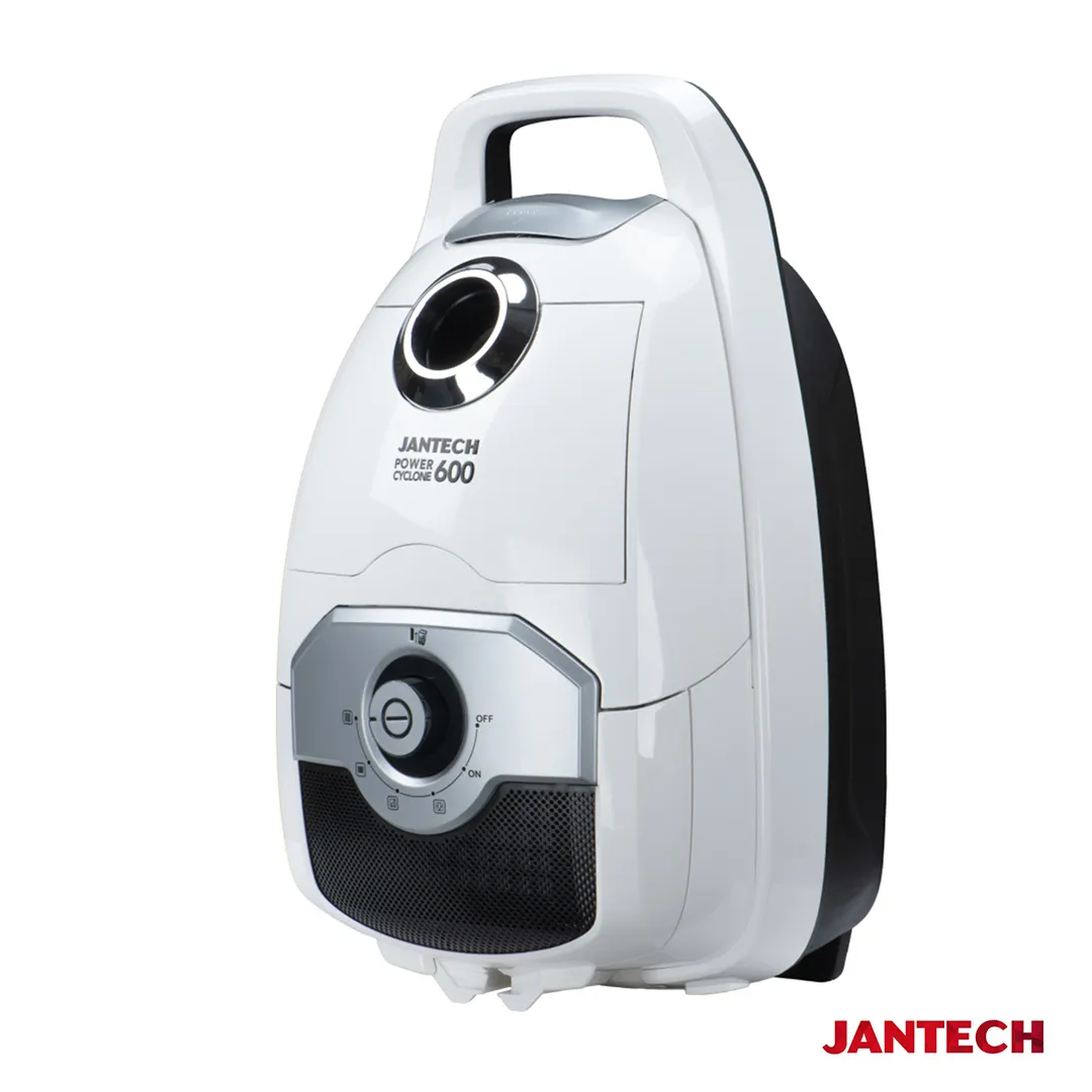 خرید و قیمت جاروبرقی جانتک مدل POWER CYCLONE 600 W رنگ سفید
