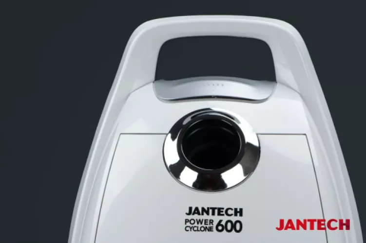 خرید و قیمت جاروبرقی جانتک مدل POWER CYCLONE 600 W رنگ سفید