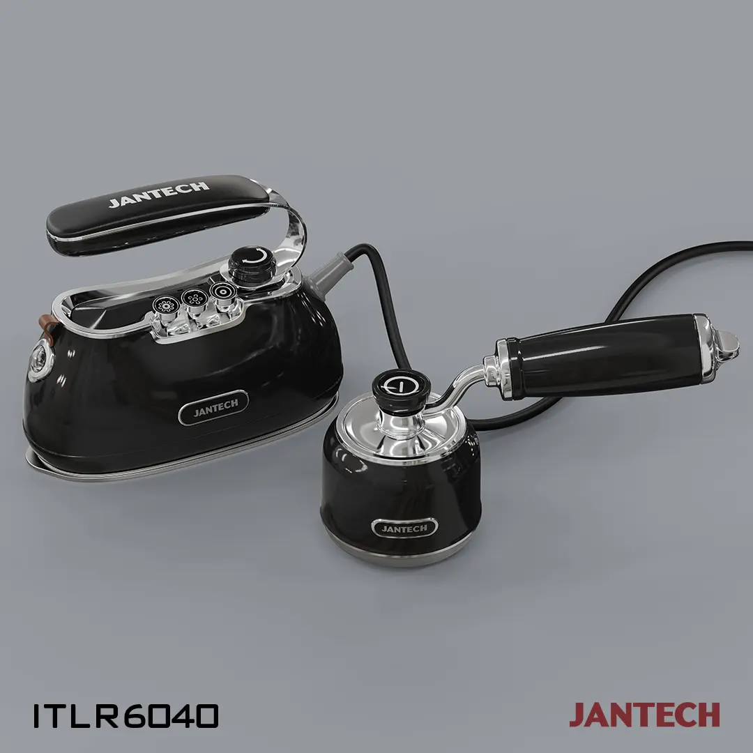 خرید و قیمت  اتو، بخارگر، پرزگیر و کرک گیر چهار کاره ژانومه جانتک مدل ITLR6040