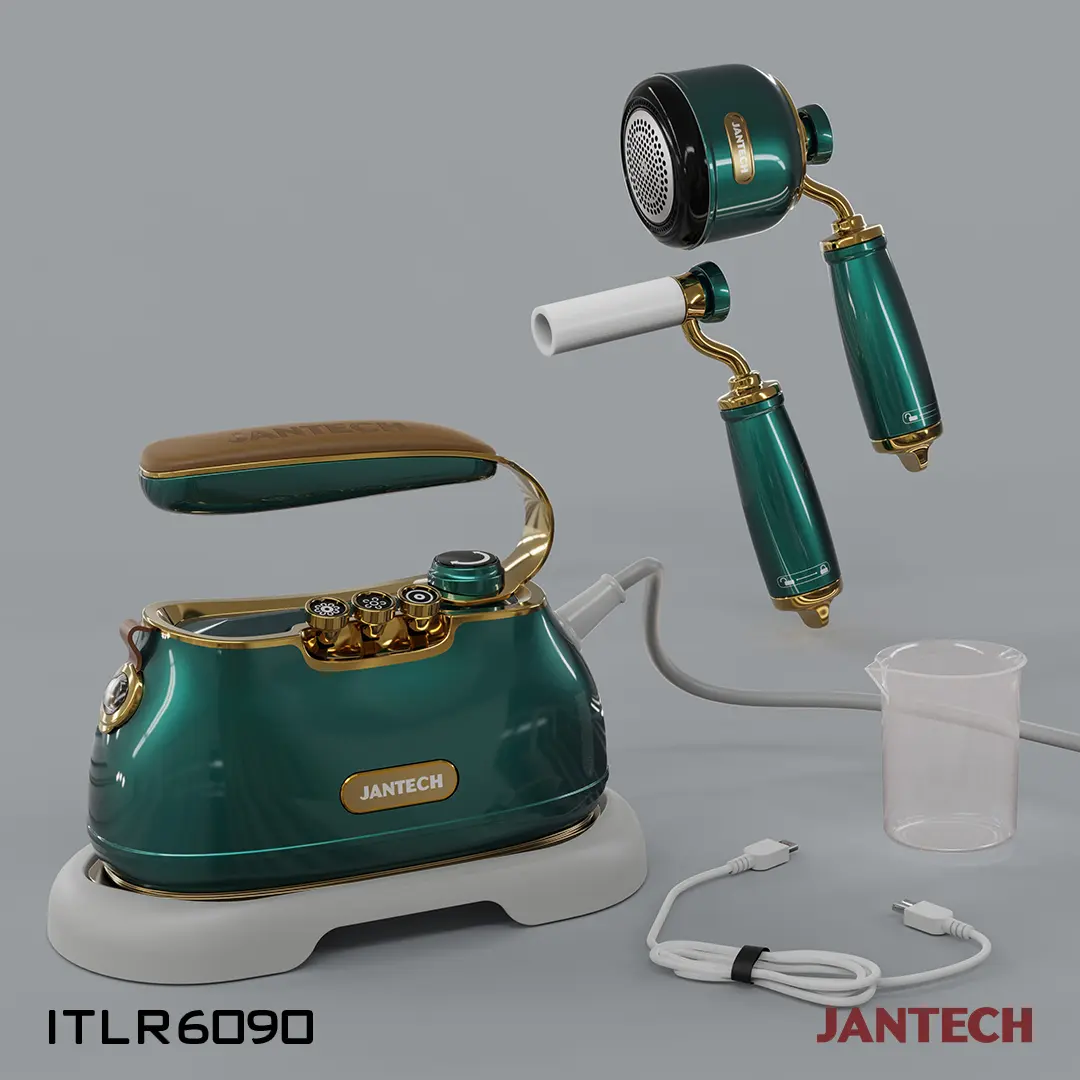 خرید و قیمت  اتو، بخارگر، پرزگیر و کرک گیر چهار کاره ژانومه جانتک مدل ITLR6090