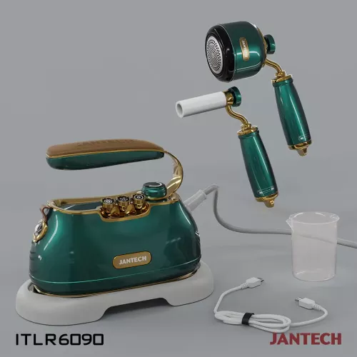 خرید و قیمت  اتو، بخارگر، پرزگیر و کرک گیر چهار کاره ژانومه جانتک مدل ITLR6090