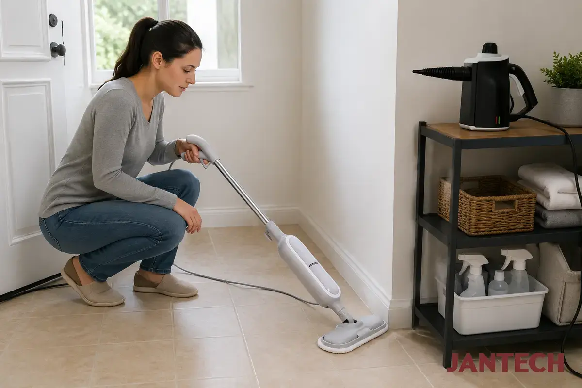 تست بخارشوی روی بخش کوچک یک سطح حساس