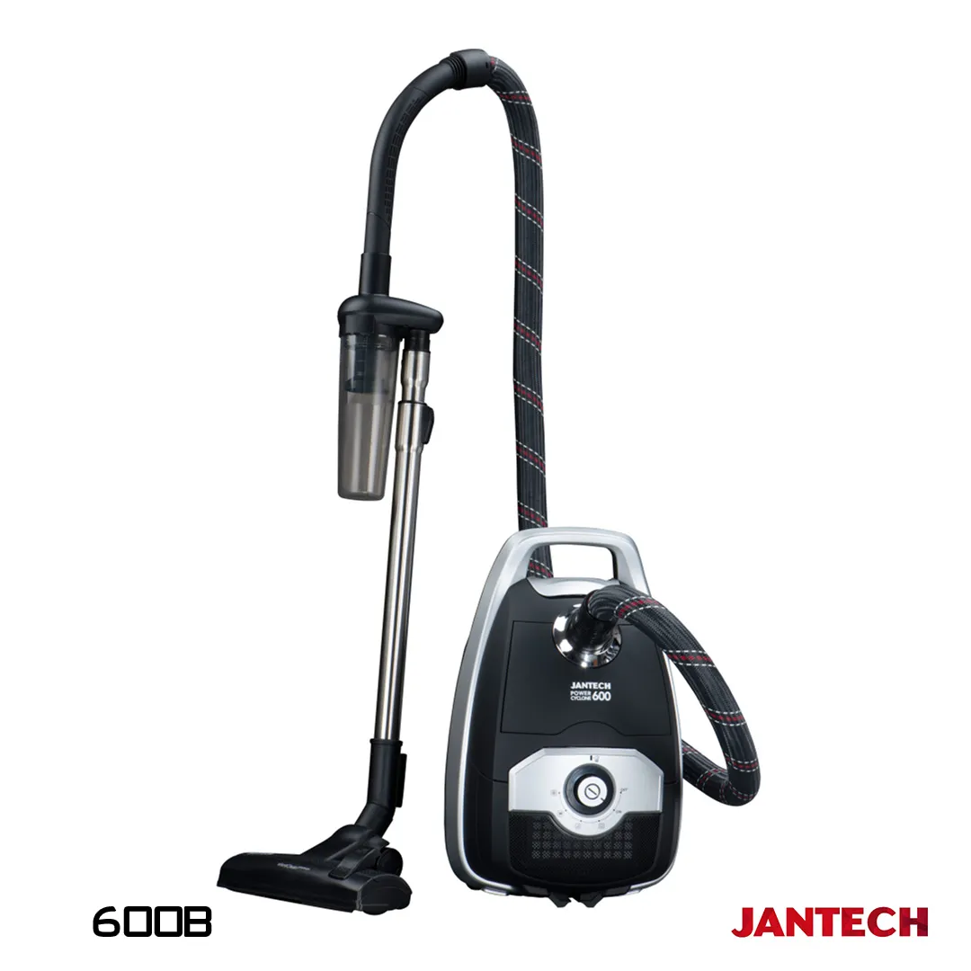 خرید و قیمت جاروبرقی جانتک مدل POWER CYCLONE 600 B رنگ مشکی