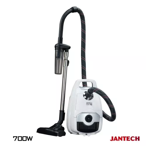 خرید و قیمت جاروبرقی جانتک مدل CYCLONE FORCE 700 W رنگ سفید