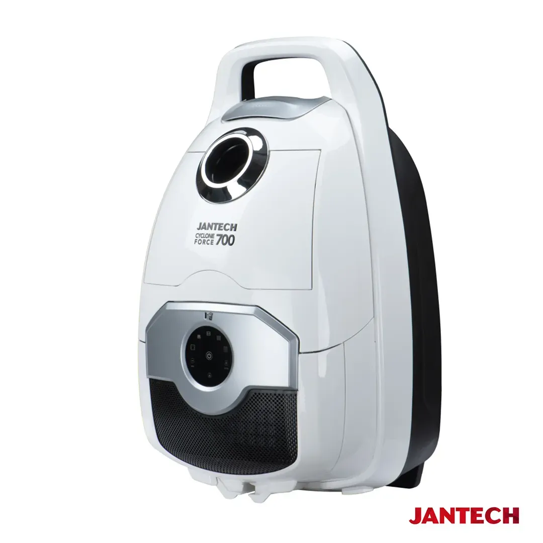 خرید و قیمت جاروبرقی جانتک مدل CYCLONE FORCE 700 W رنگ سفید