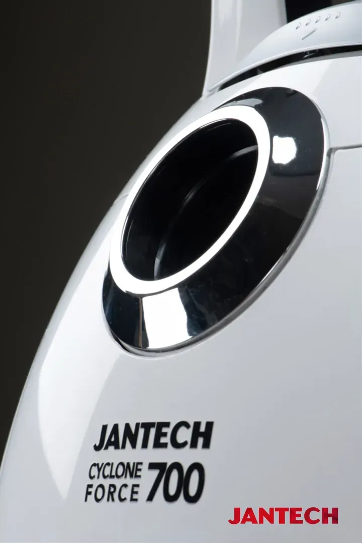 خرید و قیمت جاروبرقی جانتک مدل CYCLONE FORCE 700 W رنگ سفید