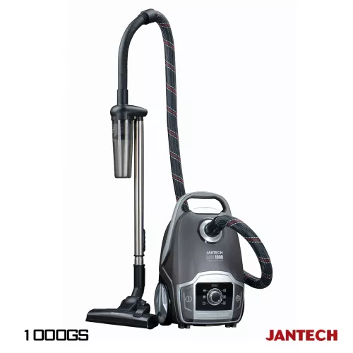 خرید و قیمت جاروبرقی جانتک مدل CYCLONE TECH 1000 GS رنگ طوسی نقره ای