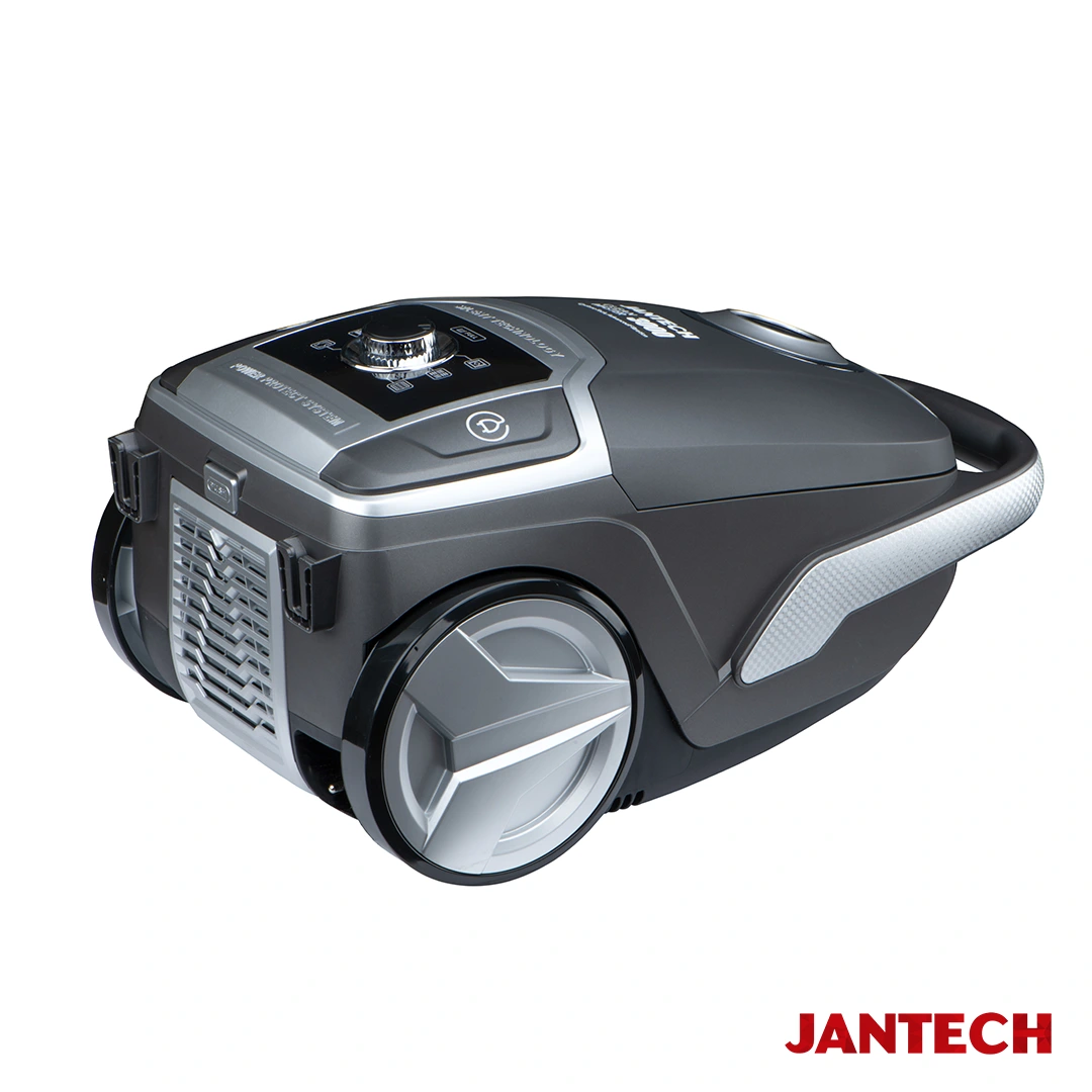 خرید و قیمت جاروبرقی جانتک مدل CYCLONE TECH 1000 GS رنگ طوسی نقره ای
