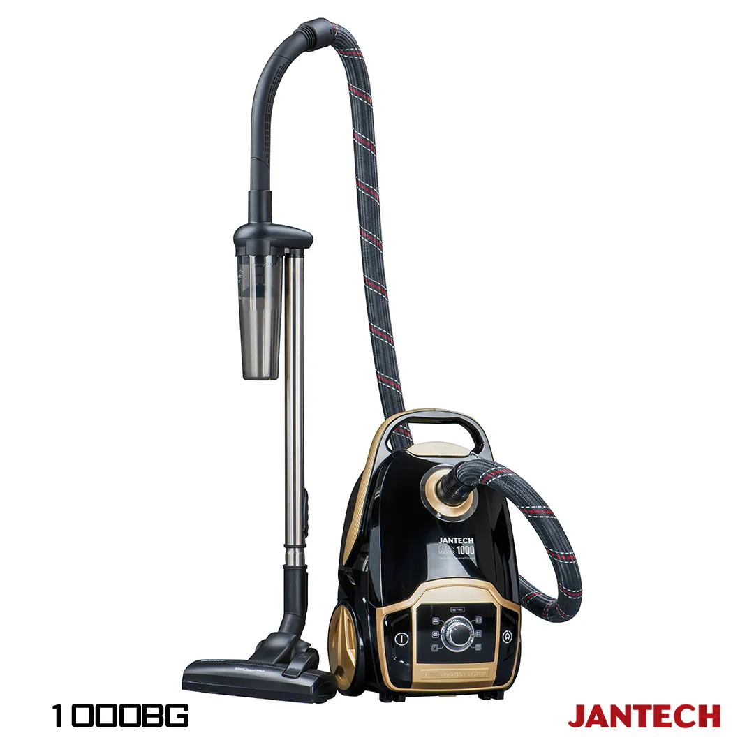 خرید و قیمت جاروبرقی جانتک مدل CYCLONE TECH 1000 BG رنگ مشکی طلایی