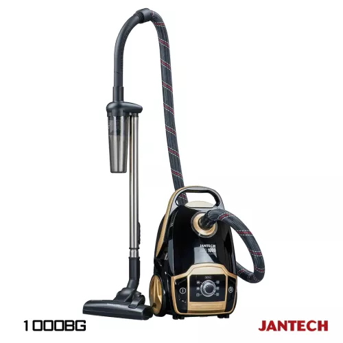 خرید و قیمت جاروبرقی جانتک مدل CYCLONE TECH 1000 BG رنگ مشکی طلایی