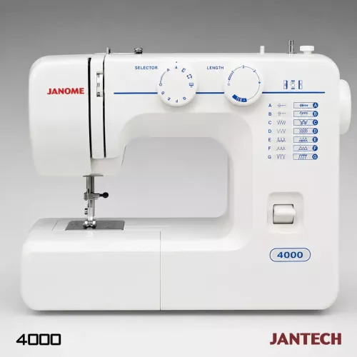 خرید و قیمت چرخ خیاطی ژانومه مدل 4000